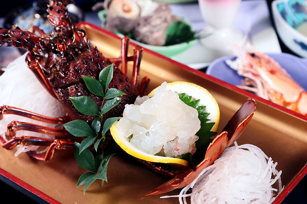 駿河湾の豪華料理